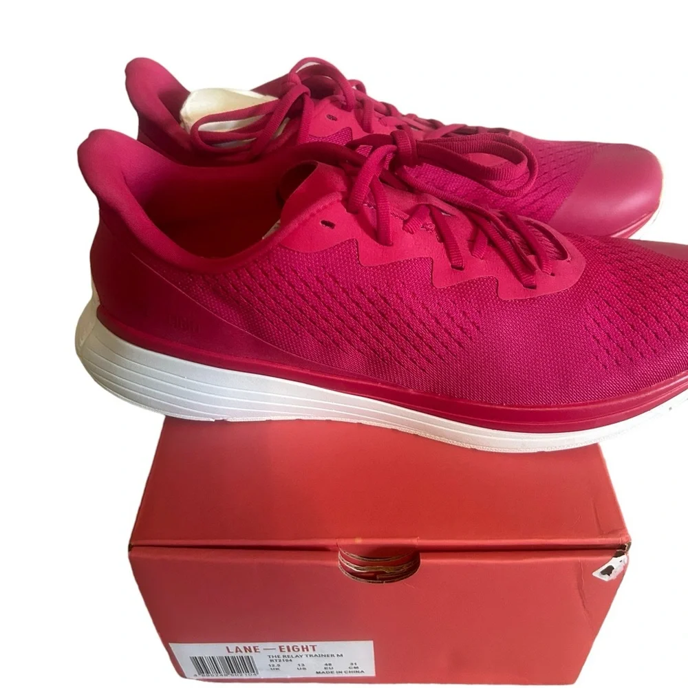 Lane Eight Men’s Hibiscus Relay Trainer NWB Size 13 - Picture 3 of 6